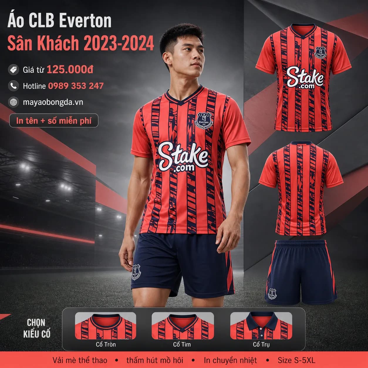 Áo CLB Everton Sân Khách 2023-2024 – Mã MBĐ-AO-CLB-EVERTON-SAN-KHACH-AB90F248