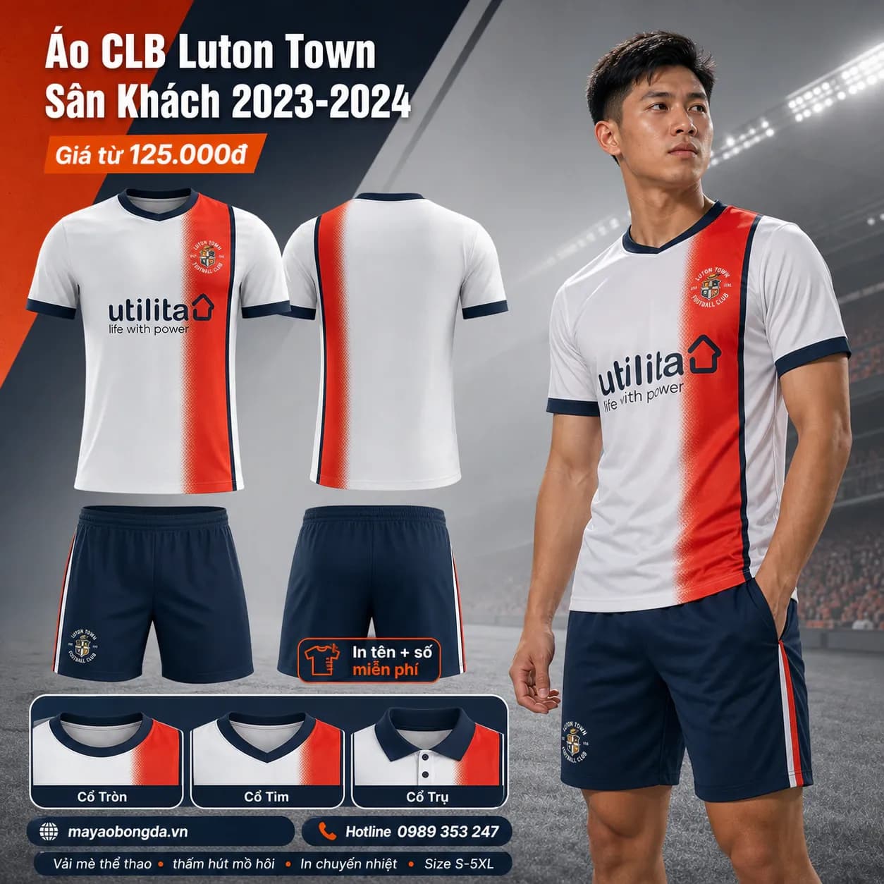 Áo CLB Luton Town Sân Khách 2023-2024 – Mã MBĐ-AO-CLB-LUTON-TOWN-SAN-KH-FA0CE7BB
