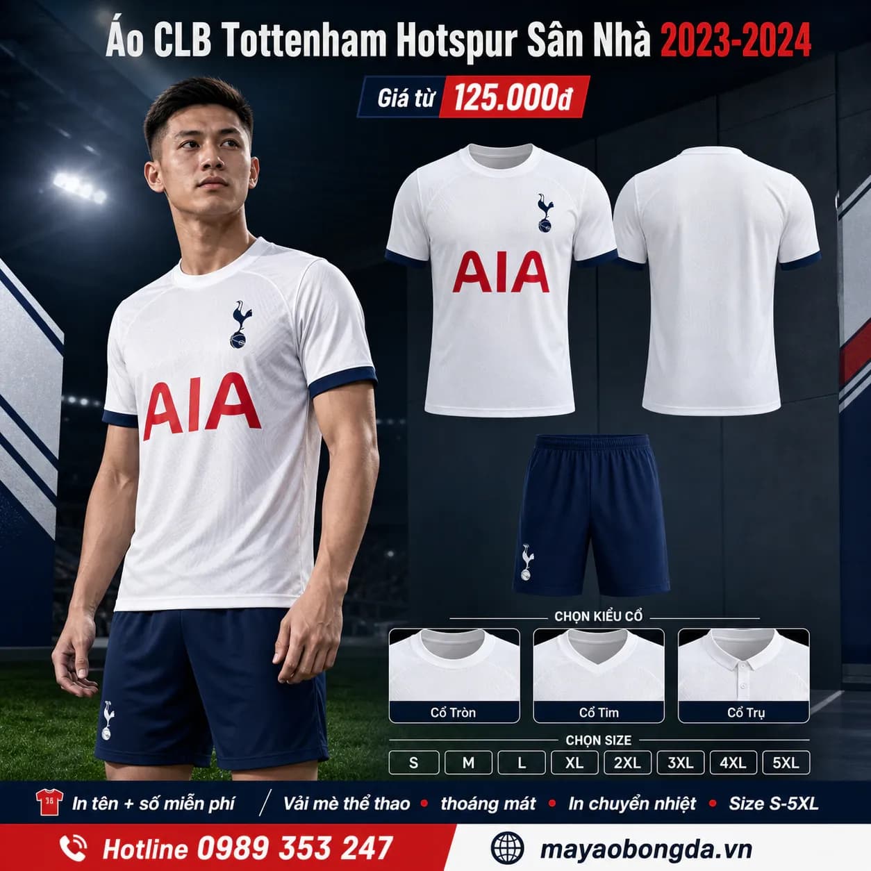 Áo CLB Tottenham Hotspur Sân Nhà 2023-2024 – Mã MBĐ-AO-CLB-TOTTENHAM-HOTSPUR-41B933D7