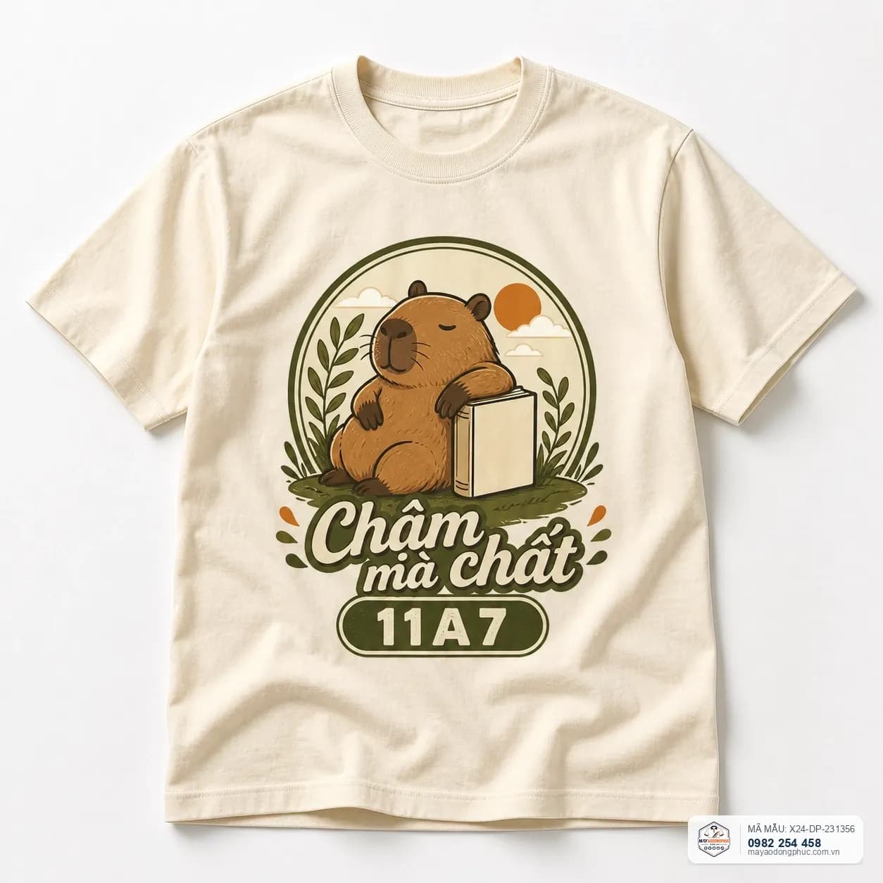 Hội Capy Chậm Mà Chất 11A7 – Mã X24-DP-231356