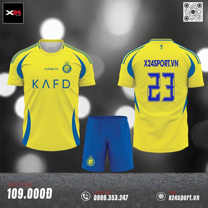 Quần Áo Bóng Đá Câu Lạc Bộ Al Nassr 24/25