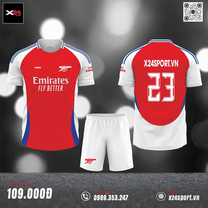 Quần Áo Bóng Đá Câu Lạc Bộ Arsenal 24/25