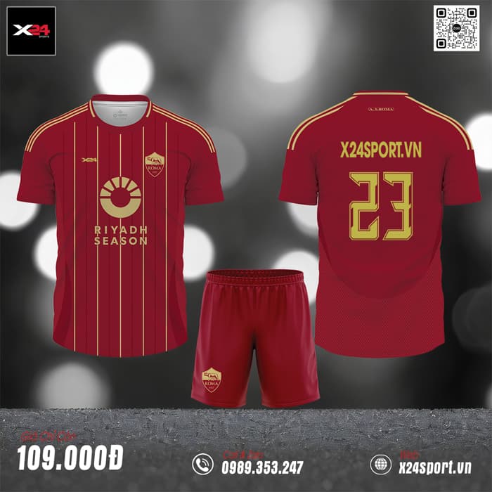 Quần Áo Bóng Đá Câu Lạc Bộ As Roma 24/25