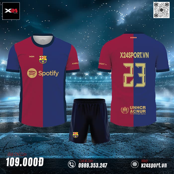 Quần Áo Bóng Đá Câu Lạc Bộ Barcelona 24/25