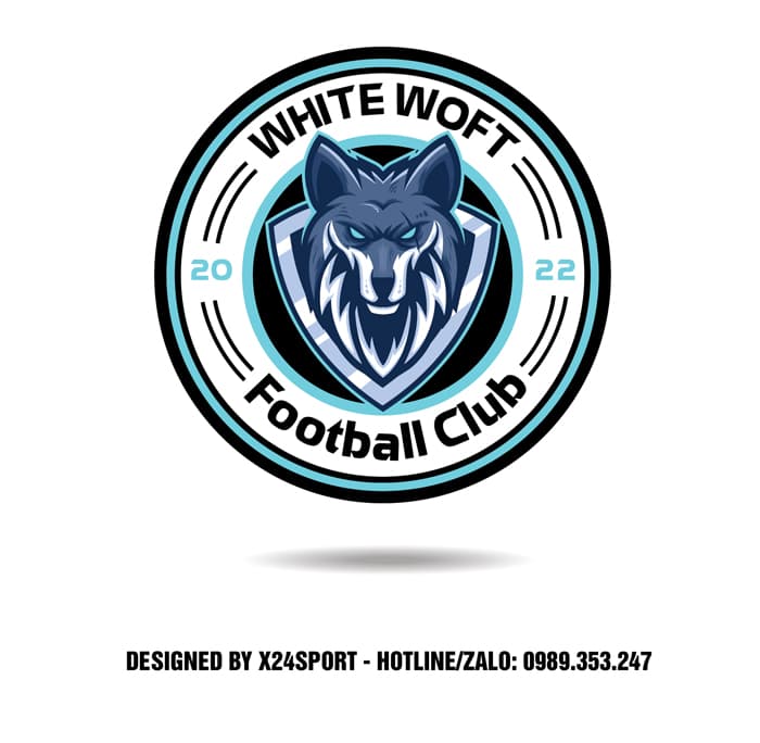 Logo Bóng Đá Hình Sói Nổi Bật