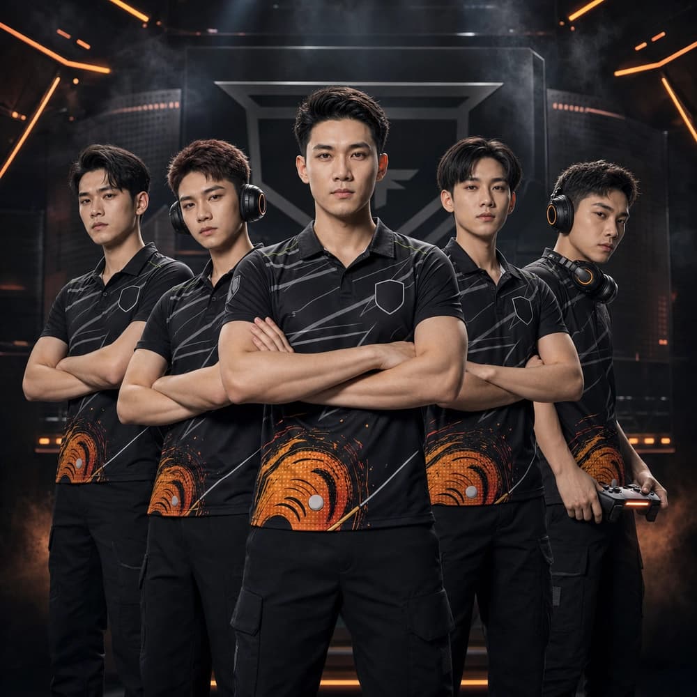 Áo Gaming X24-GM-126 Đen, Xám, Cam