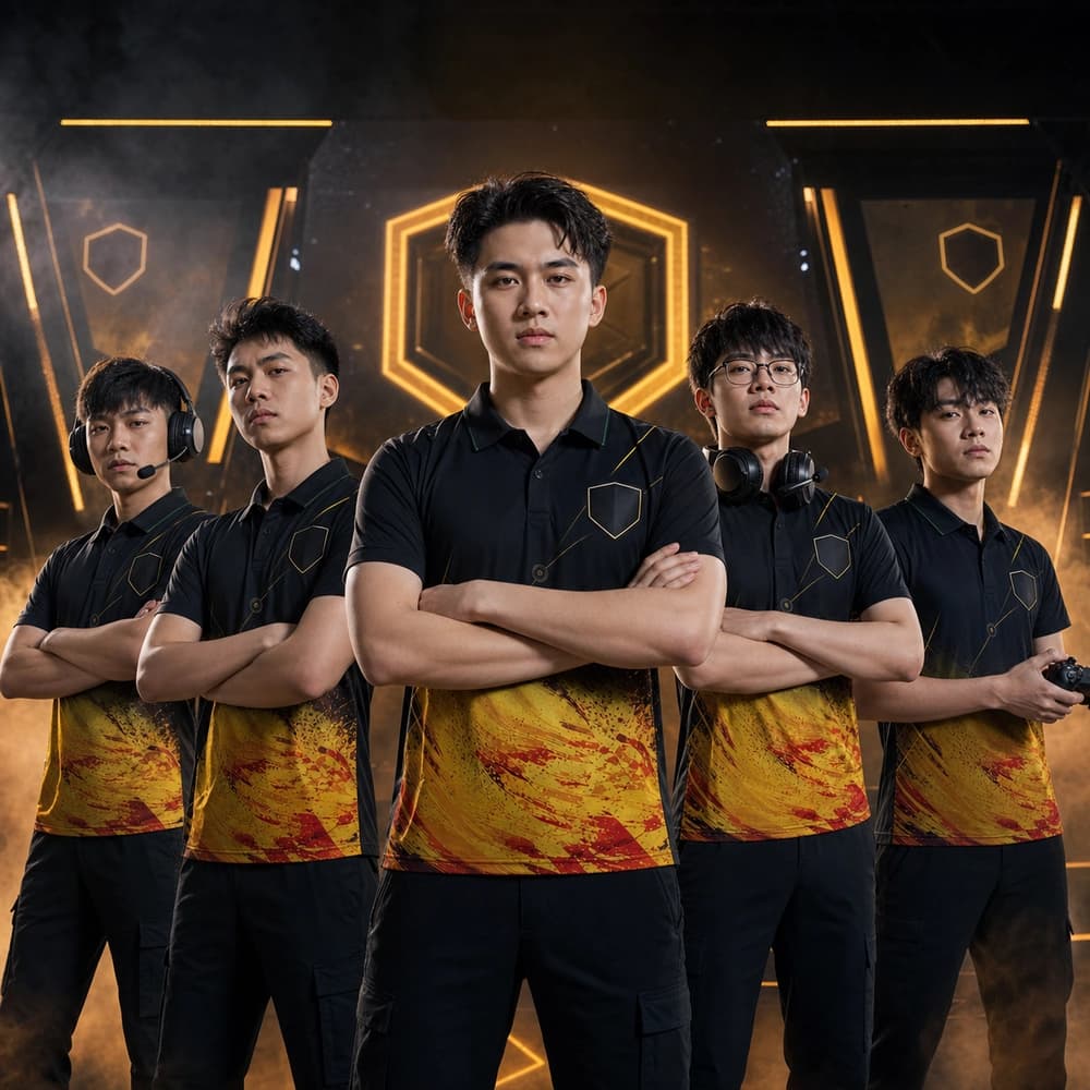 Áo Gaming X24-GM-171 Đen, Cam, Vàng