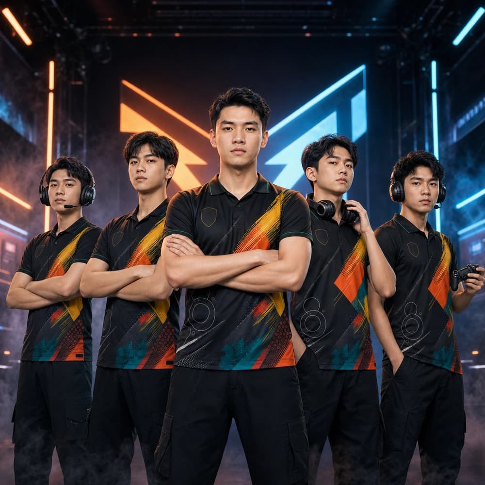 Áo Gaming X24-GM-175 Đen, Xanh, Cam