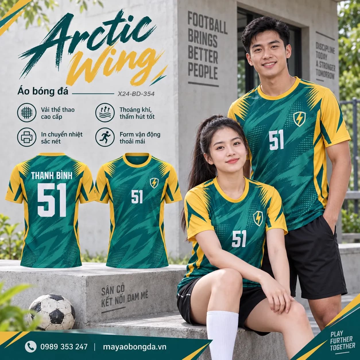 Áo bóng đá x24sport Arctic Wing