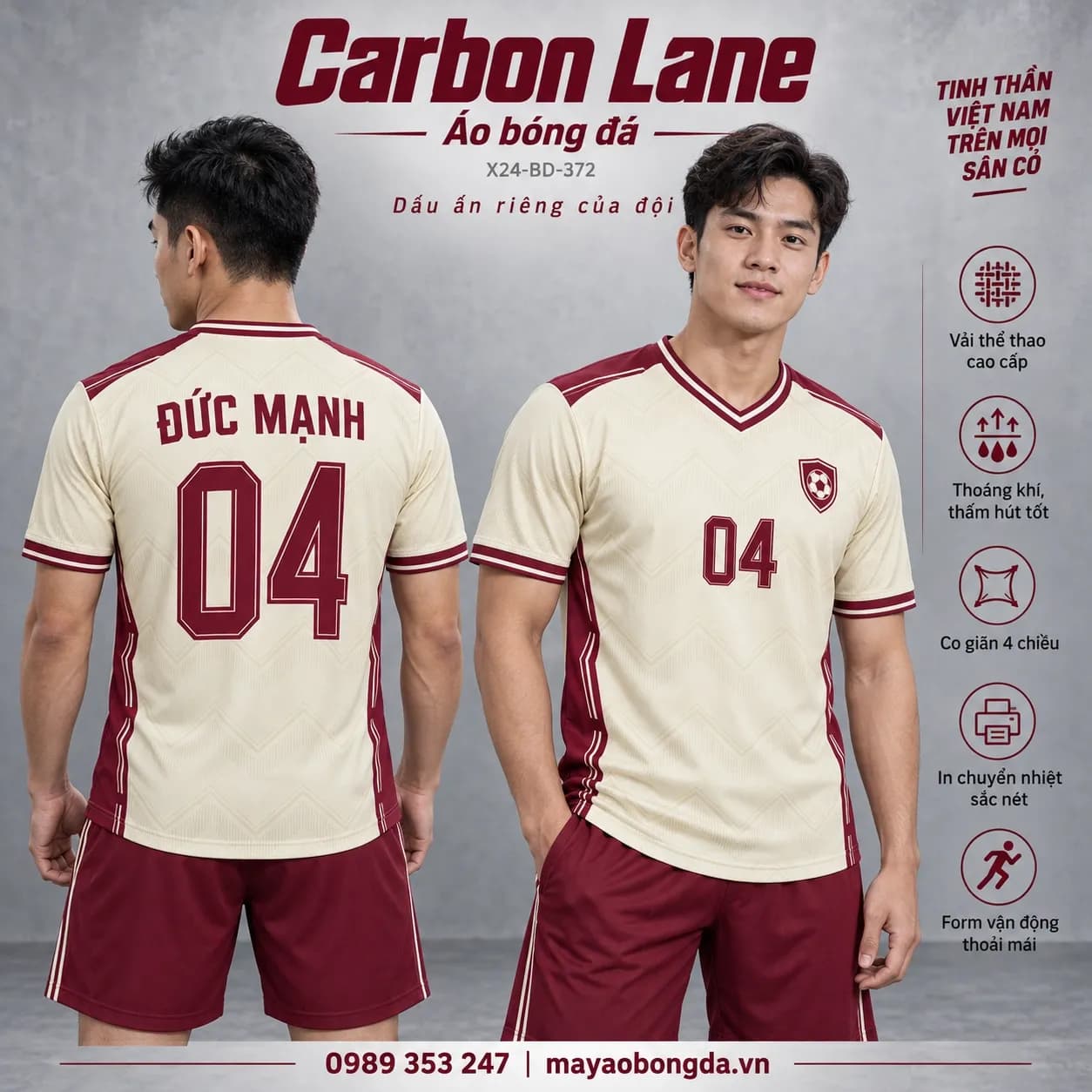Áo bóng đá x24sport Carbon Lane