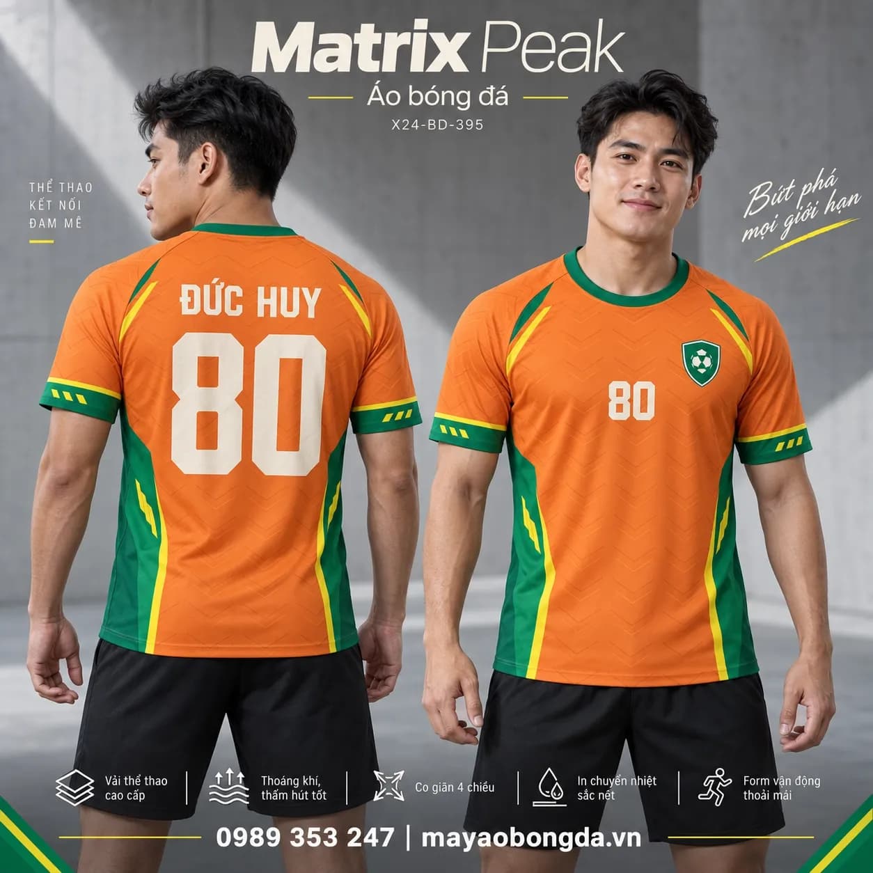 Áo bóng đá x24sport Matrix Peak