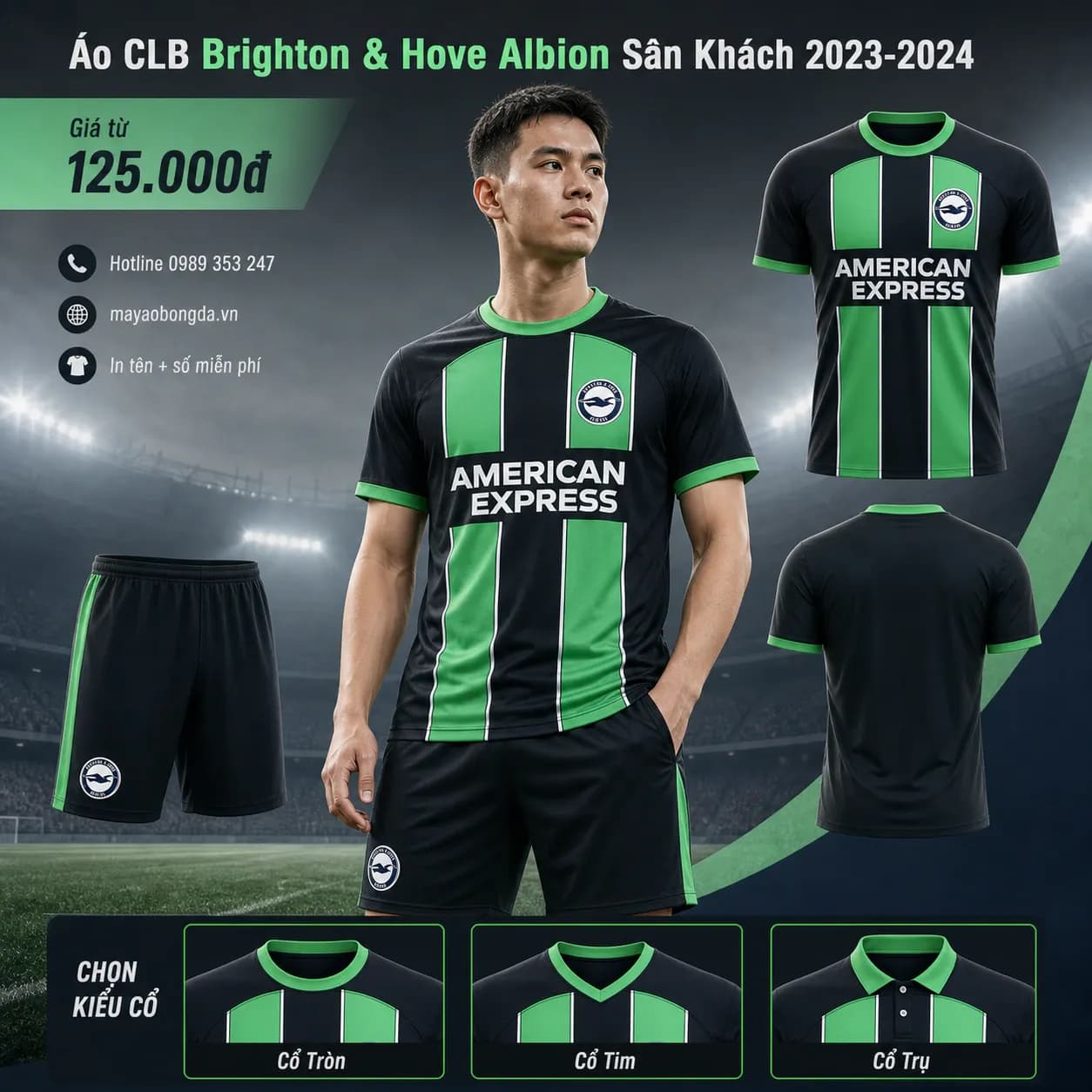 Áo CLB Brighton & Hove Albion Sân Khách 2023-2024 – Mã MBĐ-AO-CLB-BRIGHTON-HOVE-ALB-81977CC0