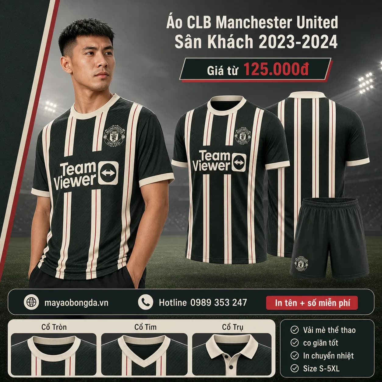 Áo CLB Manchester United Sân Khách 2023-2024 – Mã MBĐ-AO-CLB-MANCHESTER-UNITED-8B0ABF99