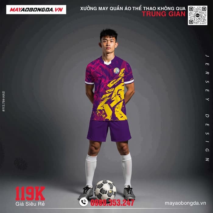 Áo Đá Banh In Logo – MABD 82 – Mã X24-SRC-BD-3617
