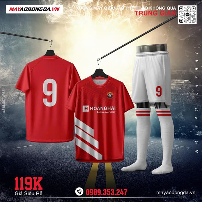 May Áo Bóng Đá Không Logo – MABD 129 – Mã X24-SRC-BD-3664