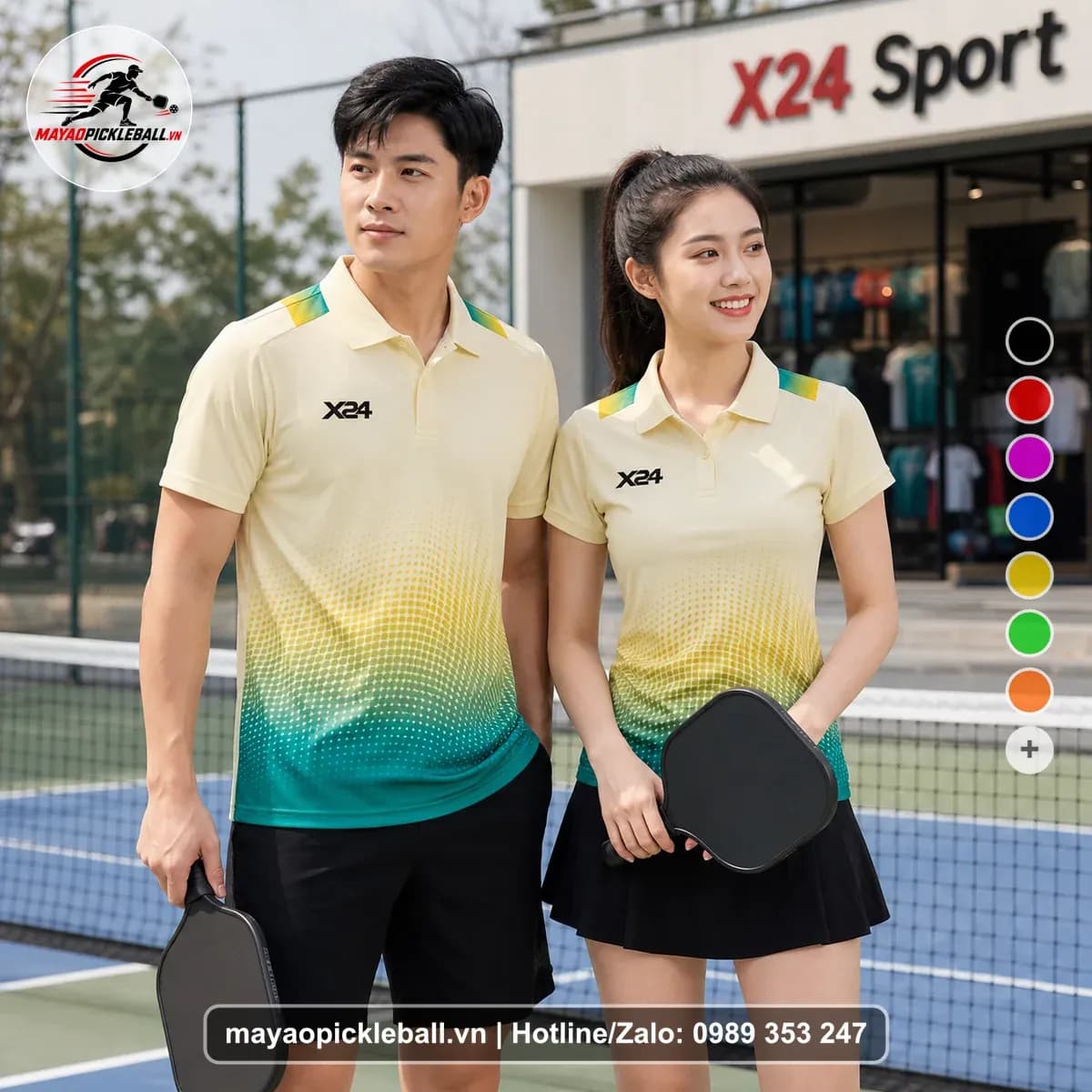 Bộ Quần Áo Pickleball X24-PB-112 Nổi Bật