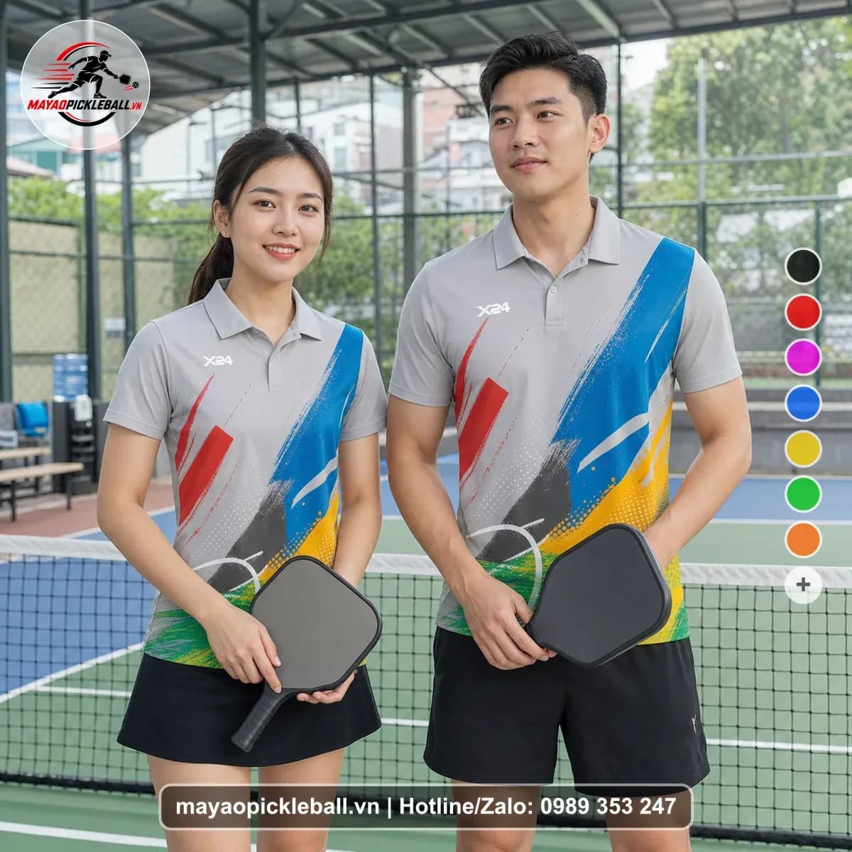 Bộ Quần Áo Pickleball X24-PB-174 Nổi Bật