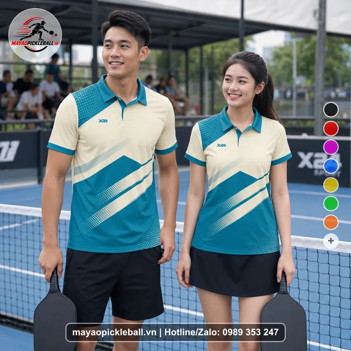 Bộ Quần Áo Pickleball X24-PB-243 Nổi Bật