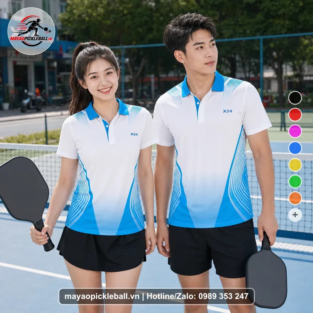 Bộ Quần Áo Pickleball X24-PB-254 Nổi Bật