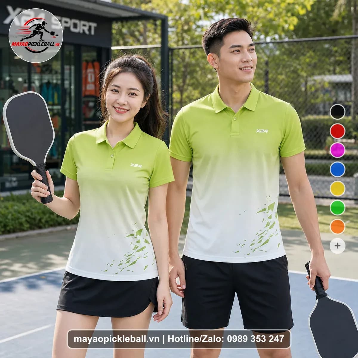 Bộ Quần Áo Pickleball X24-PB-255 Nổi Bật