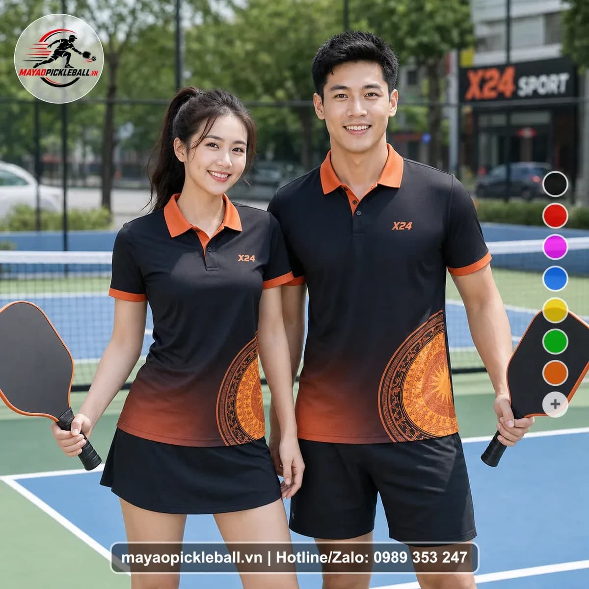 Bộ Quần Áo Pickleball X24-PB-259 Nổi Bật