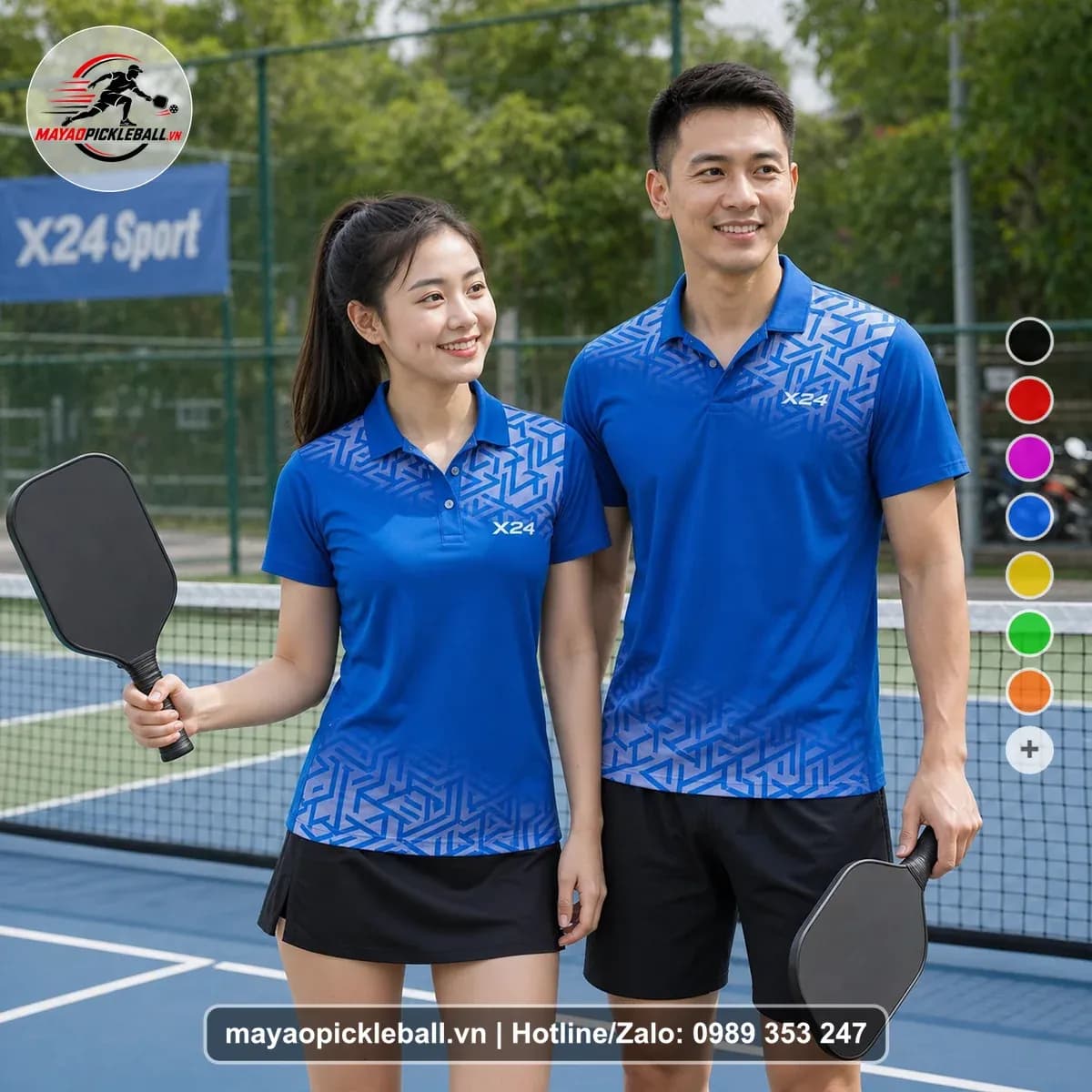 Bộ Quần Áo Pickleball X24-PB-261 Nổi Bật