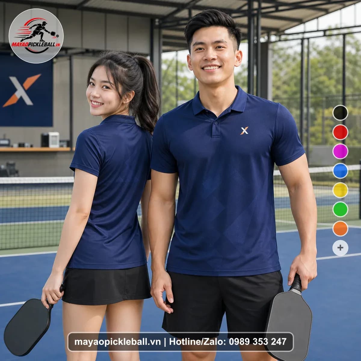 Bộ Quần Áo Pickleball X24-PB-263 Nổi Bật