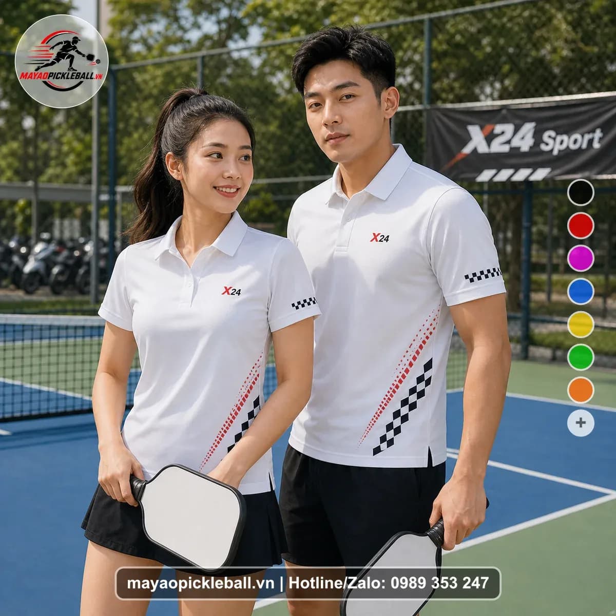 Bộ Quần Áo Pickleball X24-PB-268 Nổi Bật