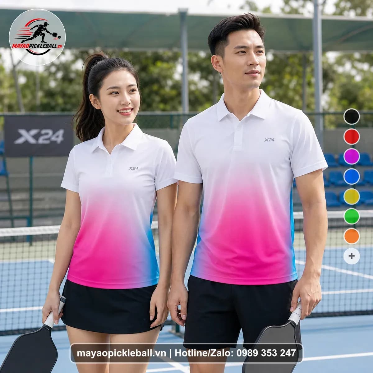 Bộ Quần Áo Pickleball X24-PB-270 Nổi Bật