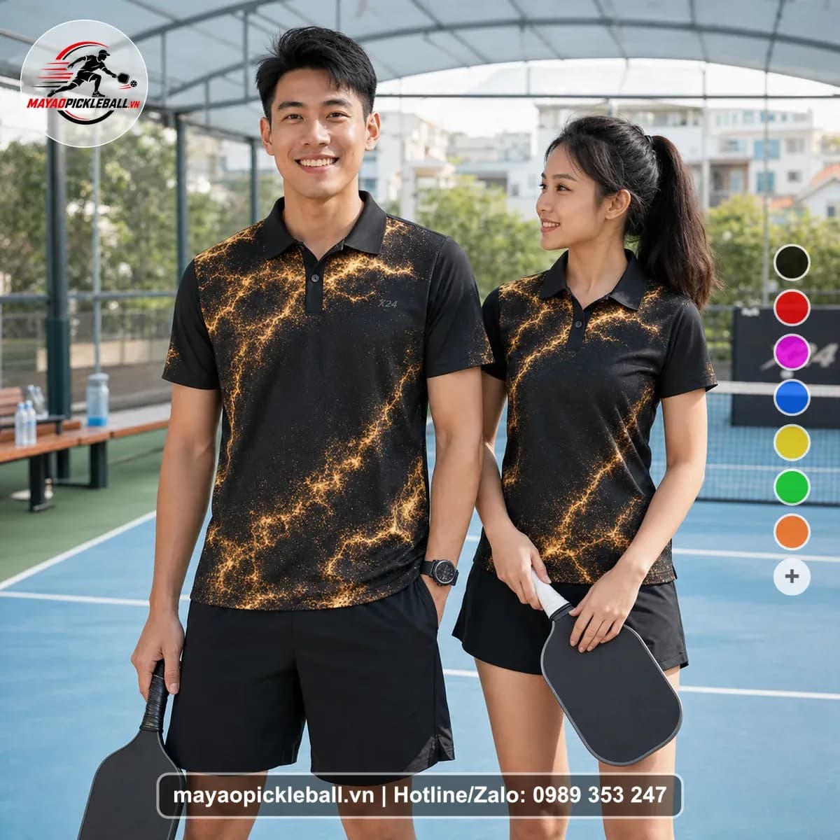 Bộ Quần Áo Pickleball X24-PB-275 Nổi Bật