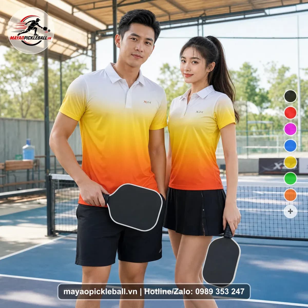 Bộ Quần Áo Pickleball X24-PB-277 Nổi Bật