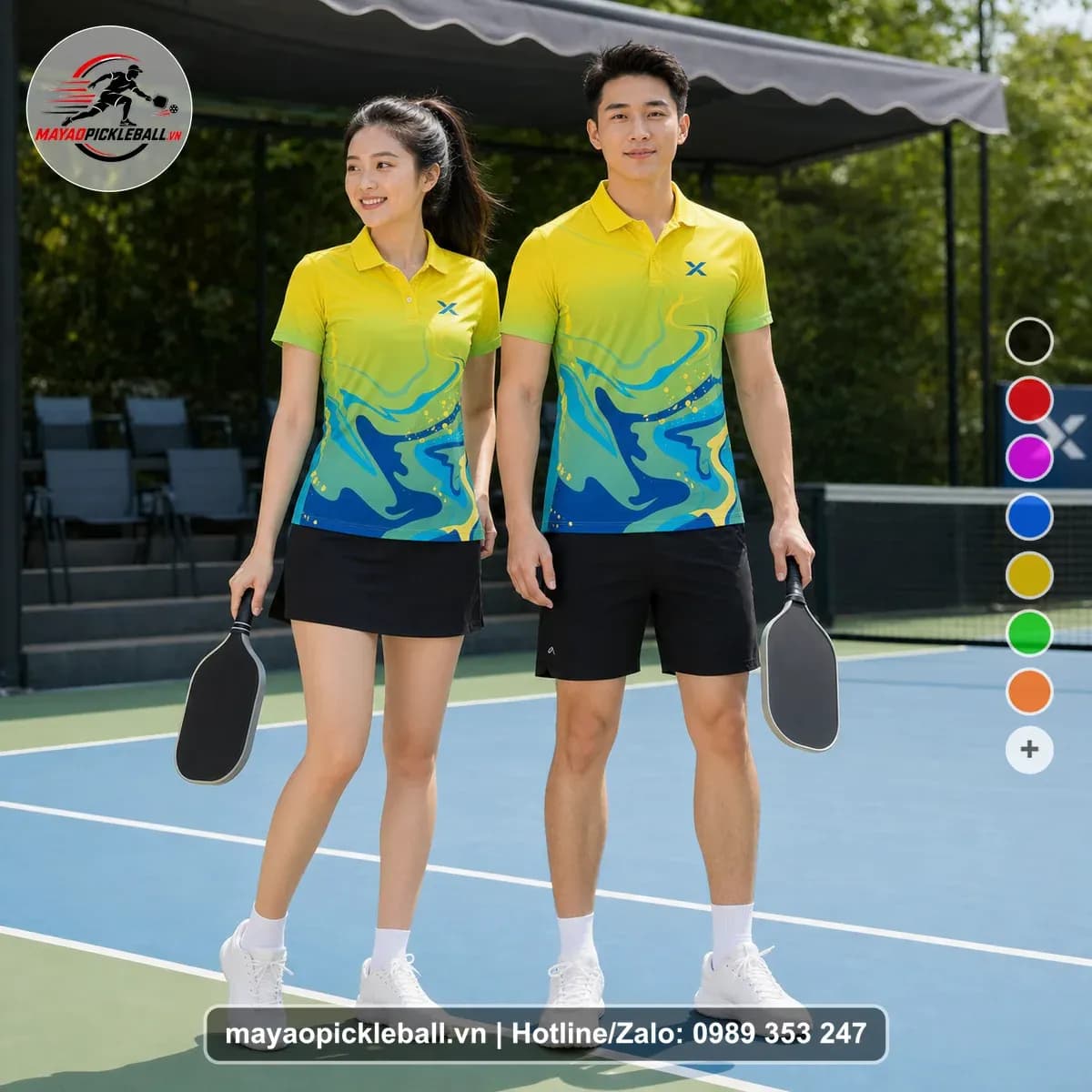 Bộ Quần Áo Pickleball X24-PB-285 Nổi Bật