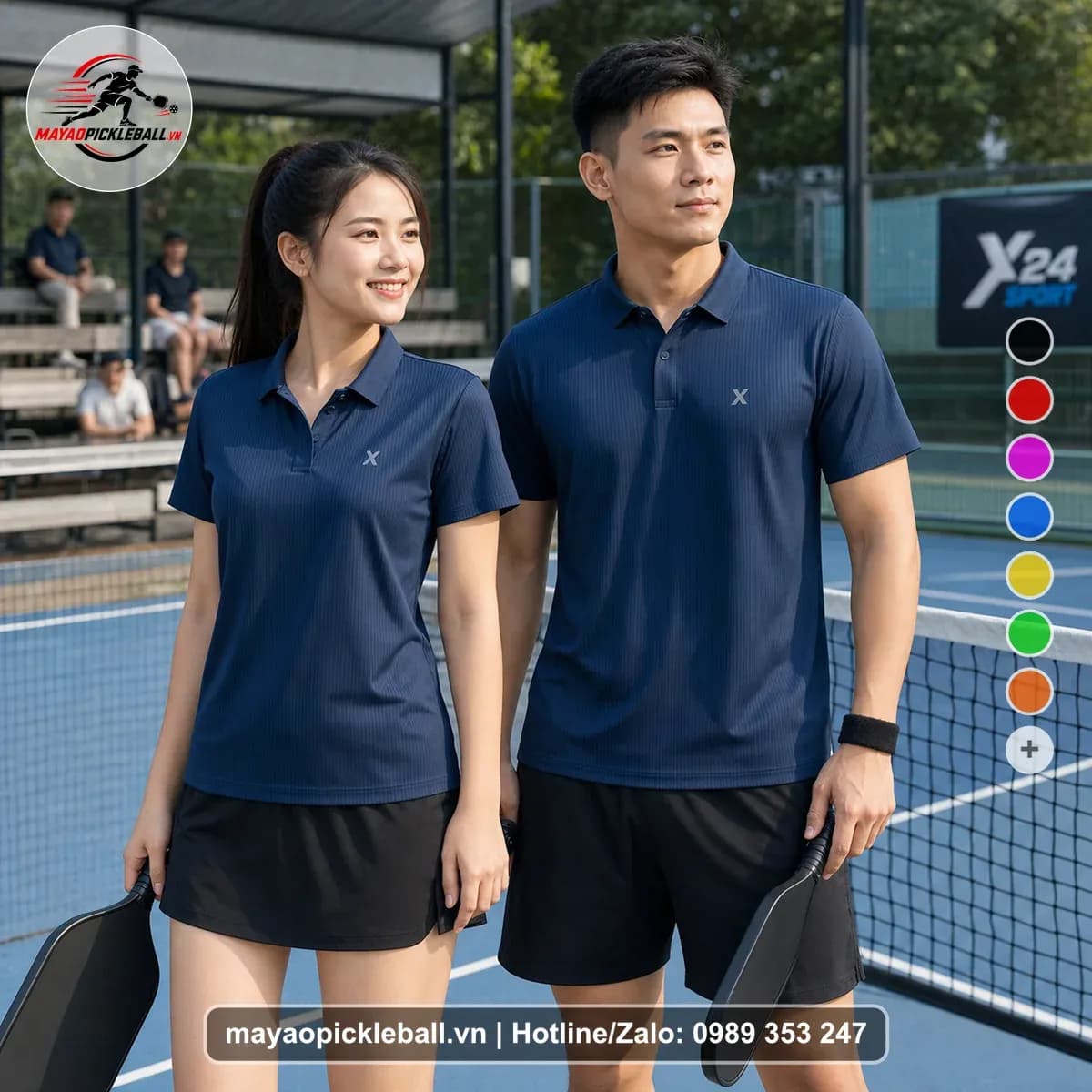 Bộ Quần Áo Pickleball X24-PB-288 Đỏ