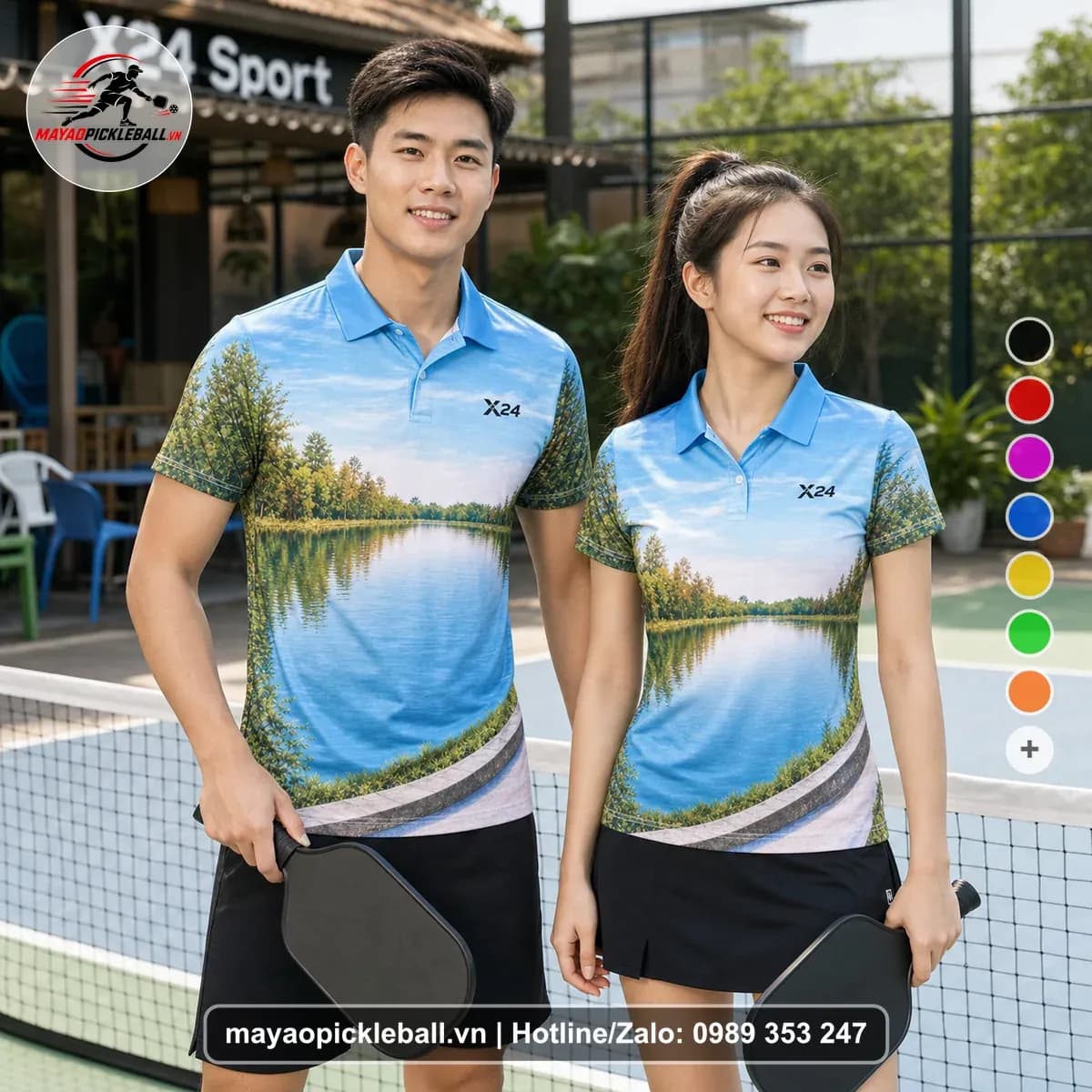 Bộ Quần Áo Pickleball X24-PB-289 Nổi Bật