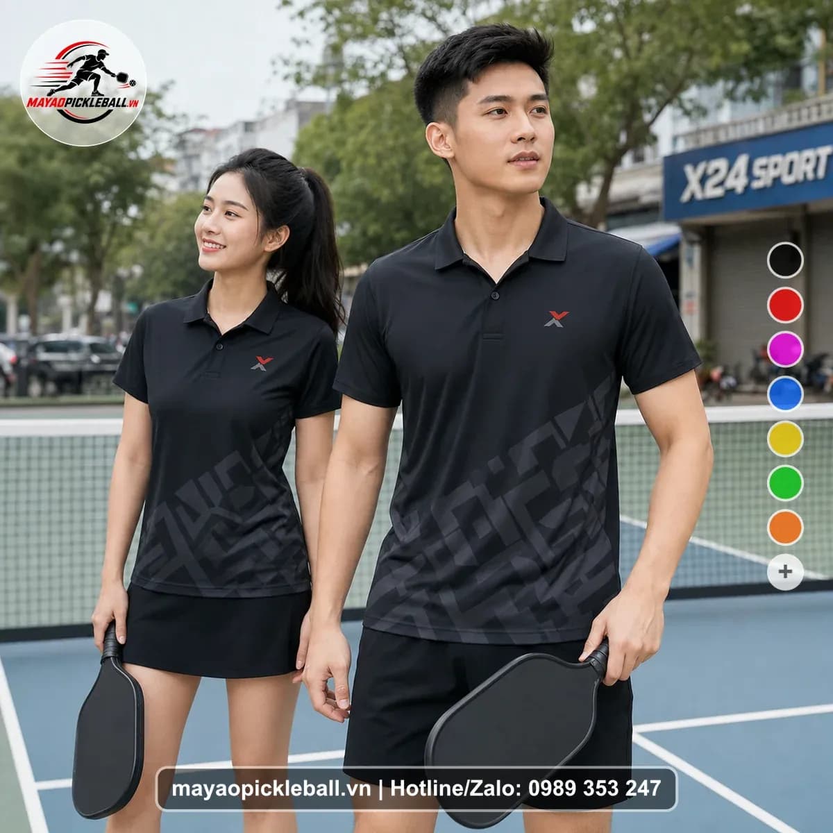 Bộ Quần Áo Pickleball X24-PB-290 Nổi Bật – Tuyển chọn X24Sport