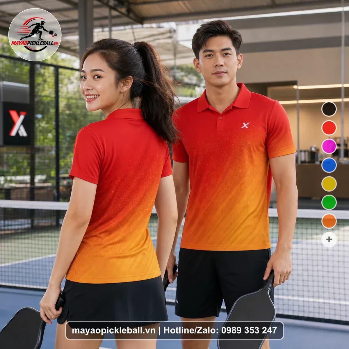 Bộ Quần Áo Pickleball X24-PB-293 Nổi Bật