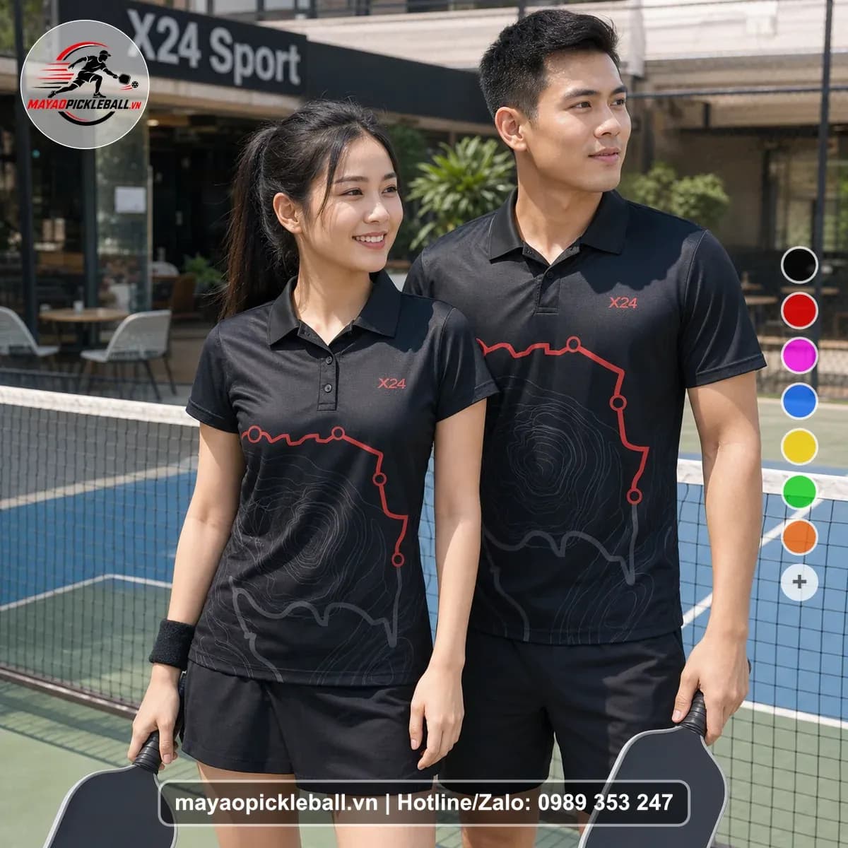 Bộ Quần Áo Pickleball X24-PB-294 Nổi Bật