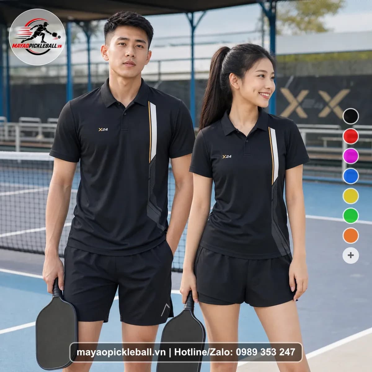 Bộ Quần Áo Pickleball X24-PB-295 Nổi Bật