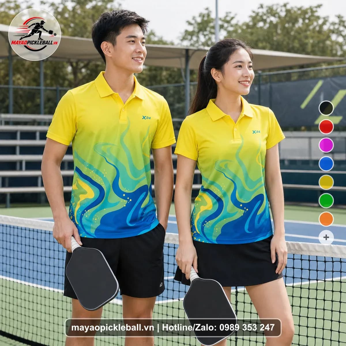 Bộ Quần Áo Pickleball X24-PB-297 Nổi Bật