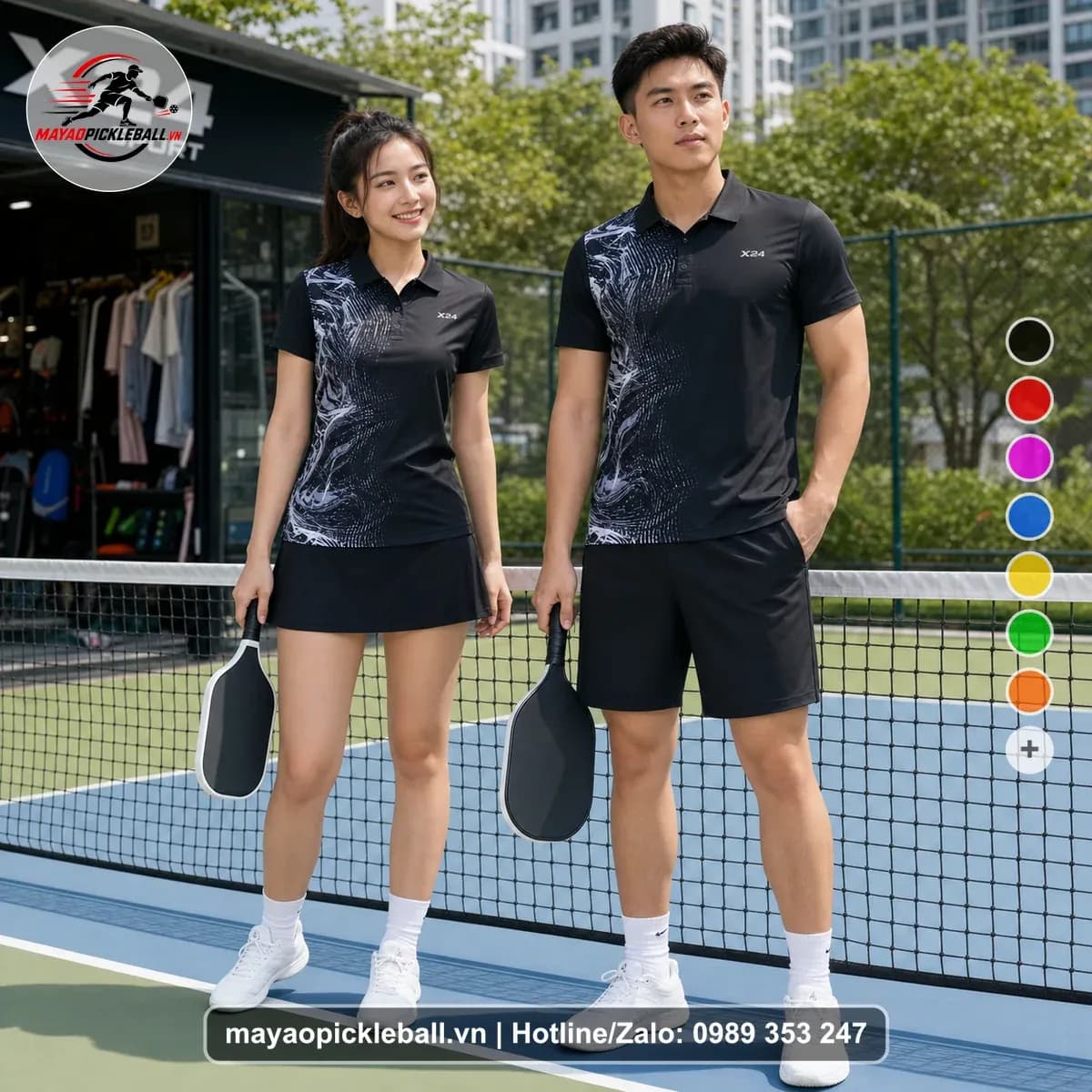 Bộ Quần Áo Pickleball X24-PB-303 Nổi Bật