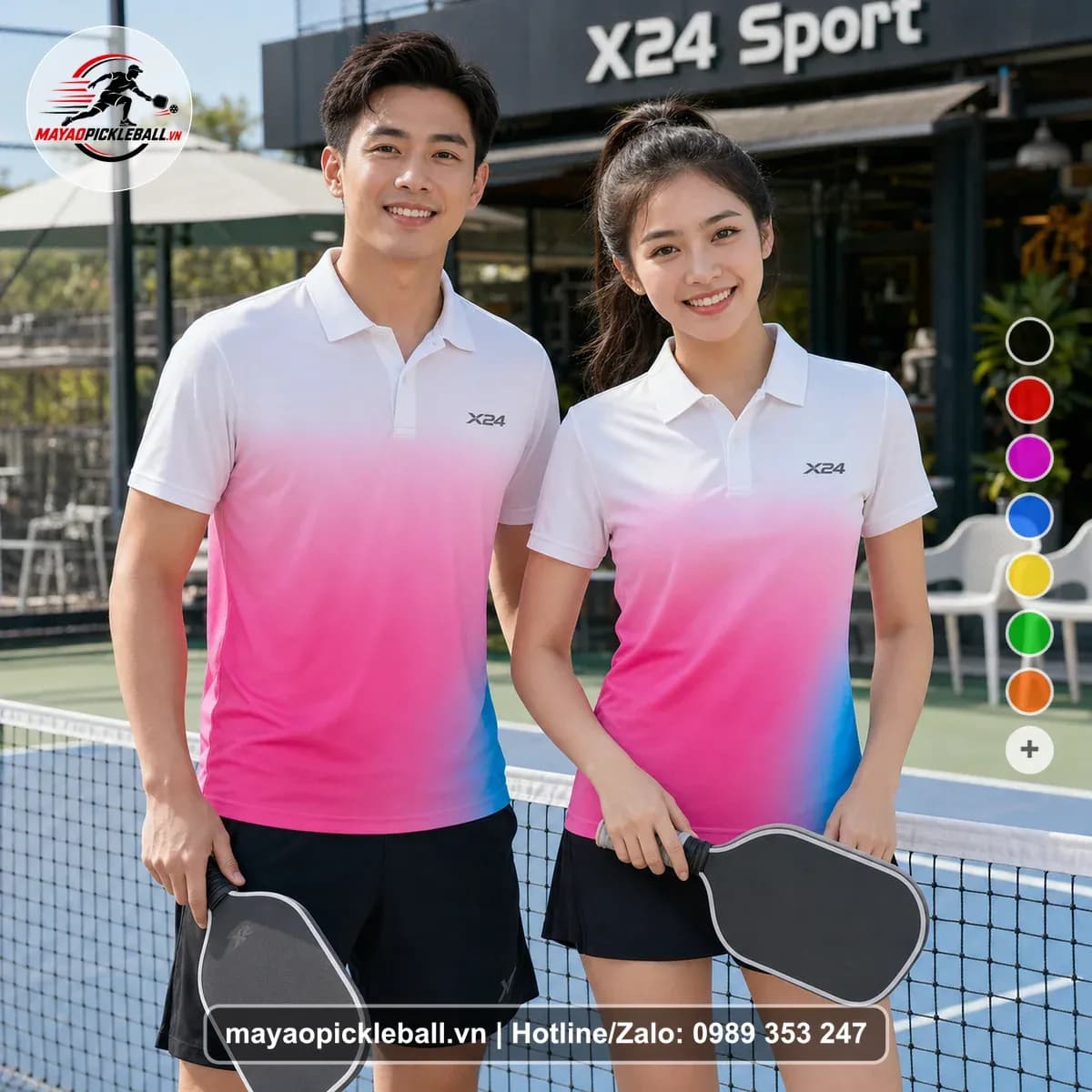Bộ Quần Áo Pickleball X24-PB-317 Nổi Bật