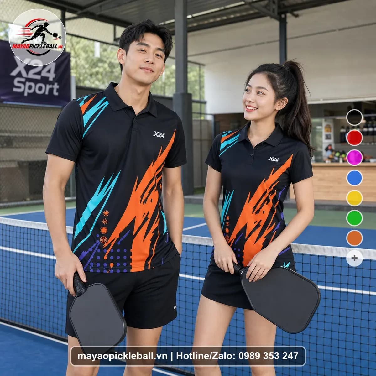 Bộ Quần Áo Pickleball X24-PB-319 Nổi Bật