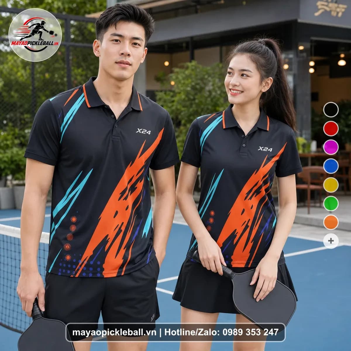 Bộ Quần Áo Pickleball X24-PB-320 Nổi Bật