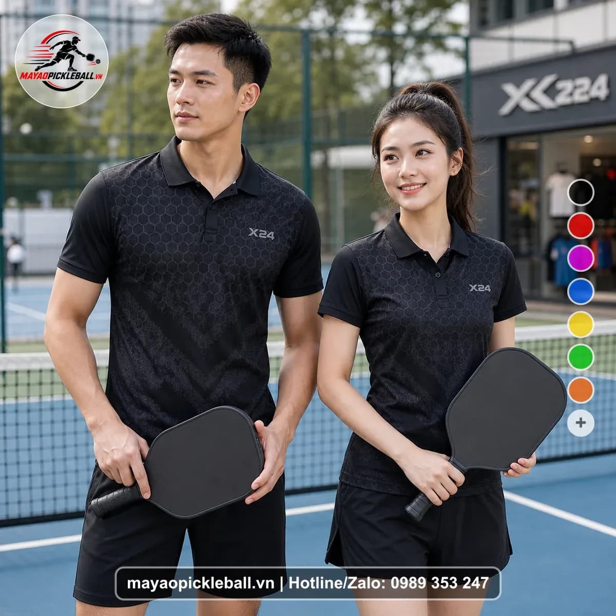 Bộ Quần Áo Pickleball X24-PB-321 Nổi Bật