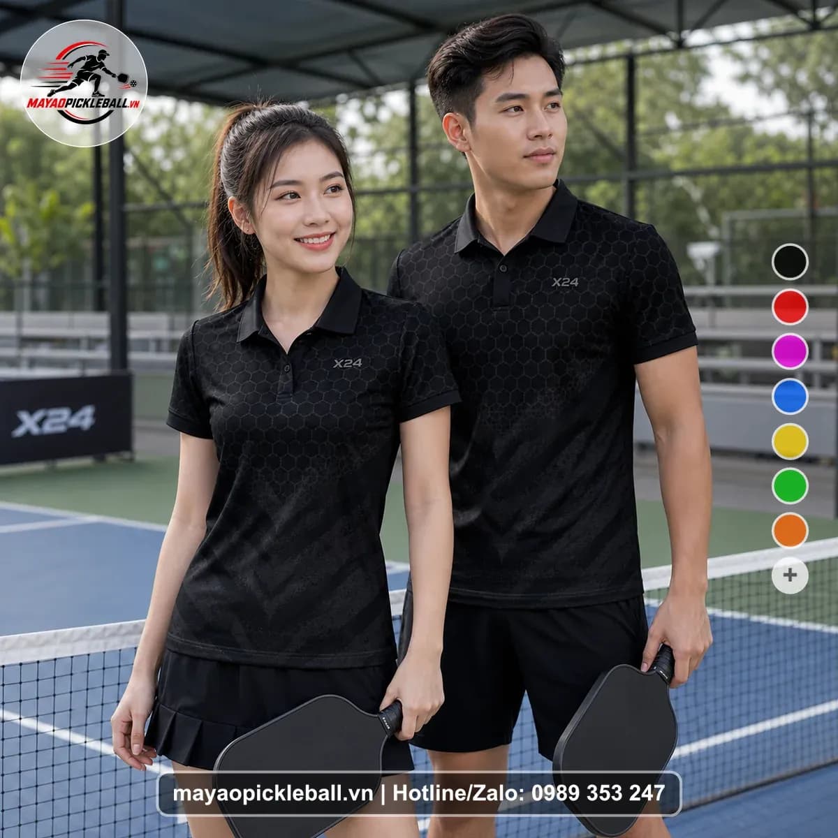 Bộ Quần Áo Pickleball X24-PB-322 Nổi Bật