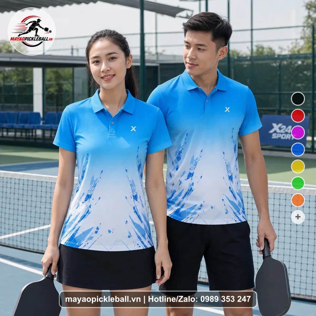 Bộ Quần Áo Pickleball X24-PB-334 Nổi Bật