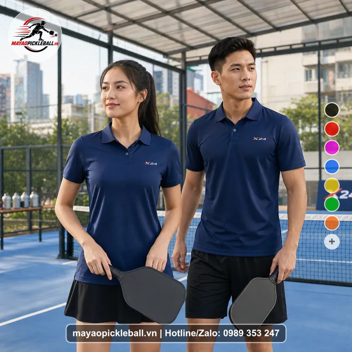 Bộ Quần Áo Pickleball X24-PB-336 Nổi Bật