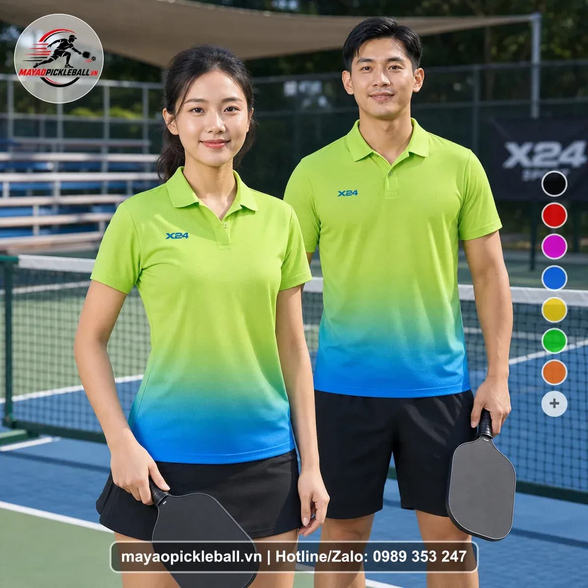 Bộ Quần Áo Pickleball X24-PB-339 Nổi Bật