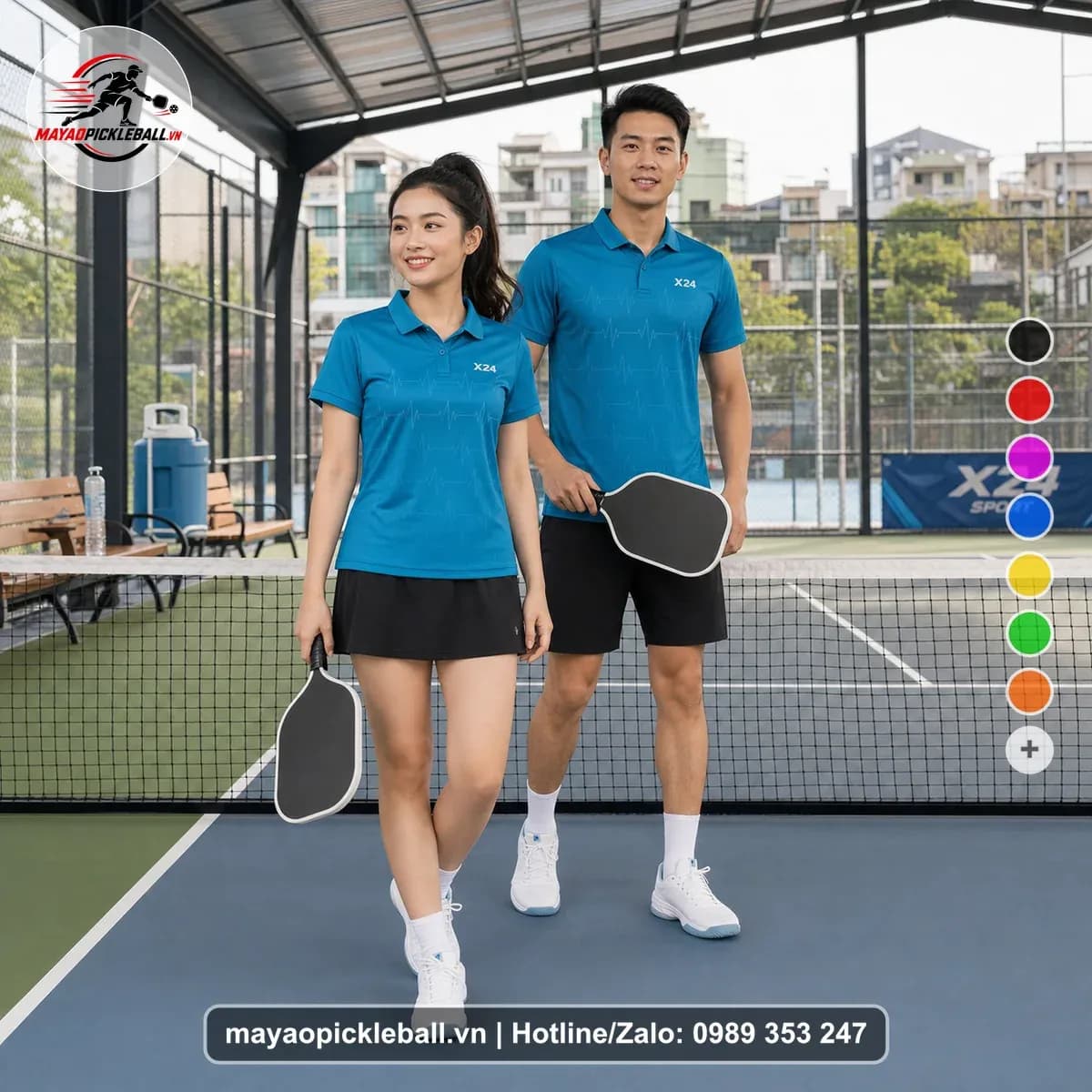 Bộ Quần Áo Pickleball X24-PB-340 Nổi Bật