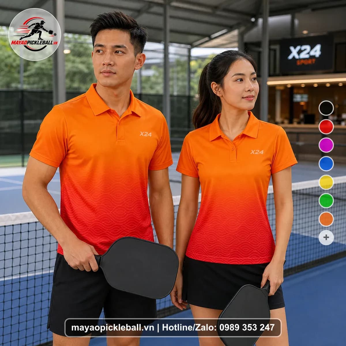 Bộ Quần Áo Pickleball X24-PB-343 Nổi Bật
